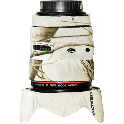 Image of LensCoat for Canon 24105mm f4 L IS Realtree Hardwoods Snow