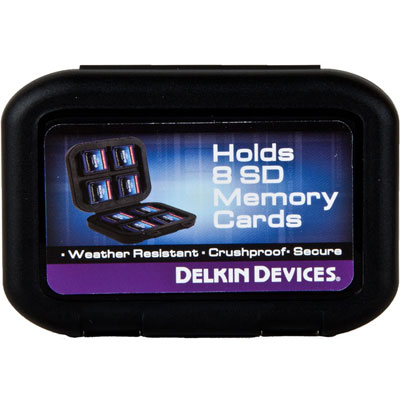 Image of Delkin Secure Digital SD Water Resistant Tote