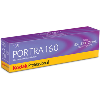 Image of Kodak Pro Portra 160 Film 13536 Pack of 5
