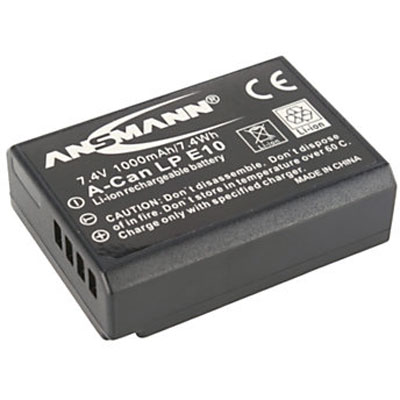 Image of Ansmann ACan LPE10 Battery Canon LPE10