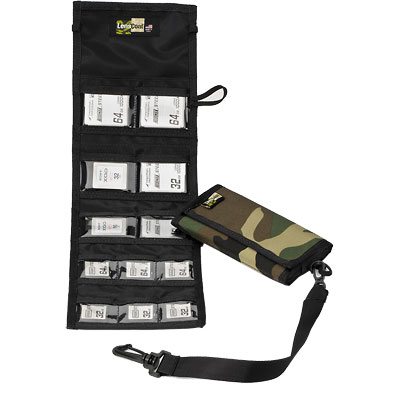 Image of LensCoat Combo 66 Memory Card Wallet Forest Green