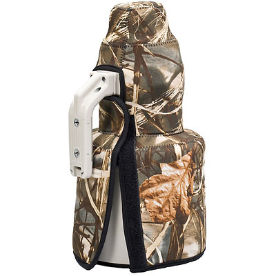 Image of LensCoat TravelCoat for Canon 400 f28 IS III with hood Realtree Advantage Max4 HD