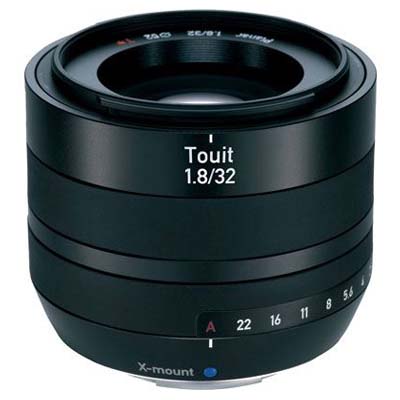 Image of Zeiss 32mm f18 E Touit Lens Fujifilm X Mount