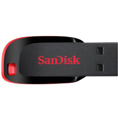 Image of SanDisk 32GB Cruzer Blade USB Drive