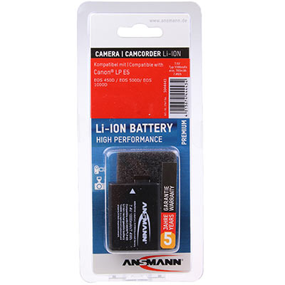 Image of Ansmann Canon LPE5 Battery Canon LPE5