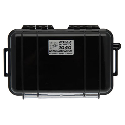 Image of Peli 1040 Microcase Black with Black Liner