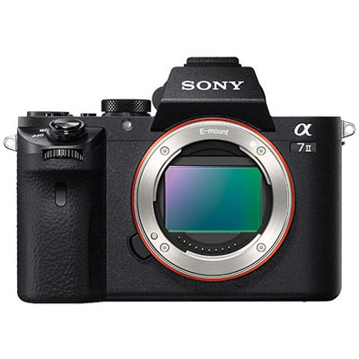 Image of Sony a7 II Alpha ILCE7M2 Compact System Camera With HD 1080p 243MP WiFi NFC OLED EVF 5Axis Image Stabiliser and 3 LCD Screen Body Only