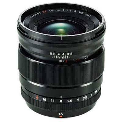 Image of Fujifilm XF 16mm f14 R WR Lens