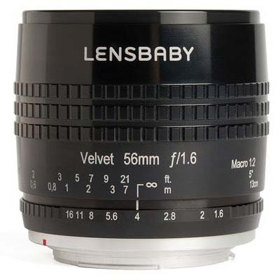 Image of Lensbaby Velvet 56mm f16 Lens for Fujifilm X