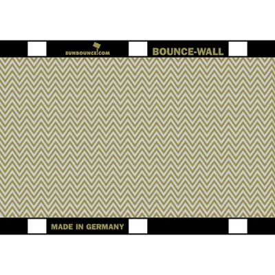Image of California Sunbounce Bounce Wall Reflector Zebra GoldSilver