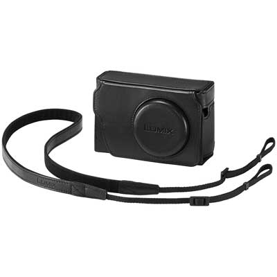 Image of Panasonic TZ80 Leather Case Black