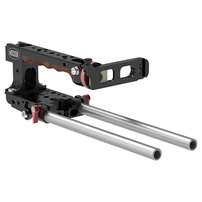 Image of Vocas Top Handgrip Kit for Canon C300 MKII Including Cheese Plate Top Rails Viewfinder Adapter