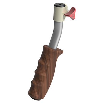 Image of Vocas Wooden Handgrip with Comfortable Wooden Handle