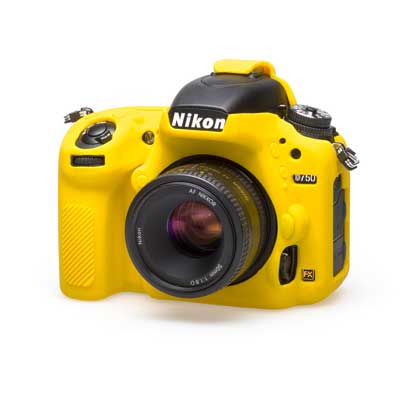 Image of Easy Cover Silicone Skin for Nikon D750 Yellow