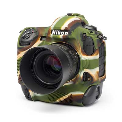 Image of Easy Cover Silicone Skin for Nikon D5 Camo Pattern
