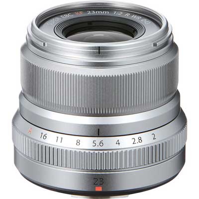 Image of Fujifilm XF 23mm f2 R WR Lens Silver