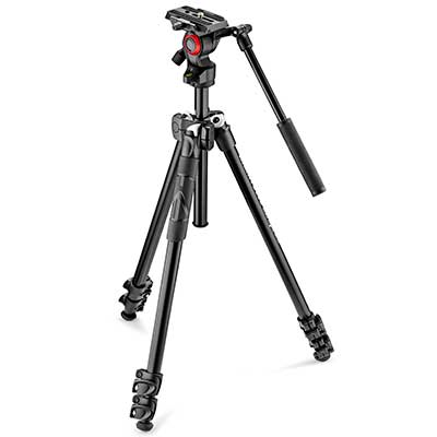 Image of Manfrotto 290 Light Tripod with Befree Live Fluid Head