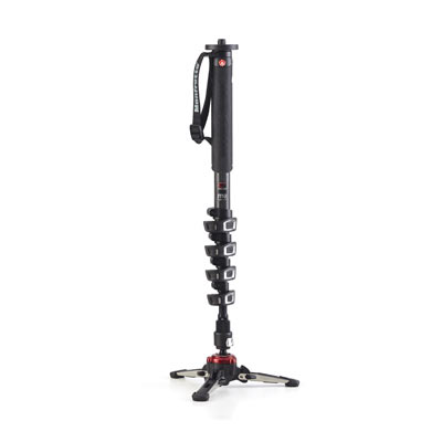 Image of Manfrotto XPRO Video 5 Section Carbon Fibre Monopod