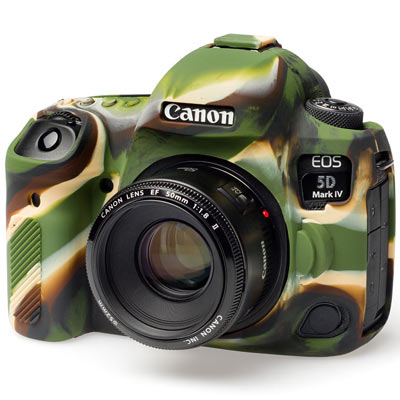Image of Easy Cover Silicone Skin for Canon 5D Mark IV Camouflage