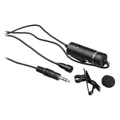 Image of AudioTechnica ATR 3350 Miniature lavalier microphone