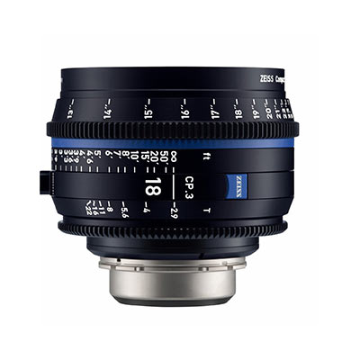 Image of Zeiss CP3 18mm T29 Lens PL Mount Metric