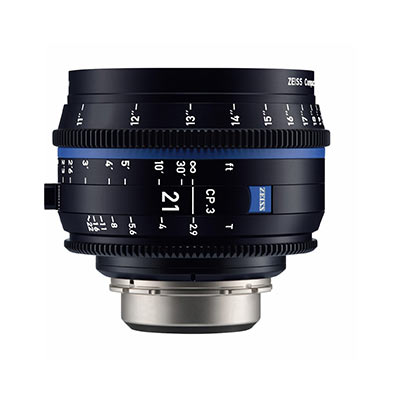 Image of Zeiss CP3 21mm T29 Lens PL Mount Feet