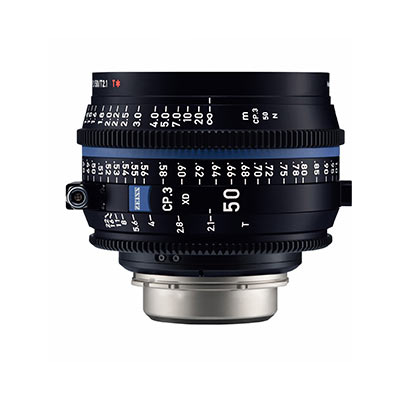Image of Zeiss CP3 50mm T21 XD Lens PL Mount Feet Data