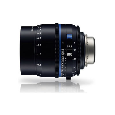 Image of Zeiss CP3 100mm T21 XD Lens PL Mount Metric Data