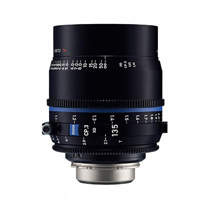 Image of Zeiss CP3 135mm T21 XD Lens PL Mount Feet Data