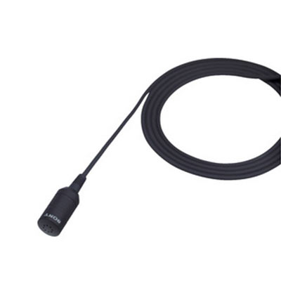 Image of Sony ECM55B Electret Condenser Lavalier Microphone