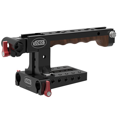 Image of Vocas Top Handgrip Kit for Canon C200 Including Cheese Plate and Viewfinder Adapter