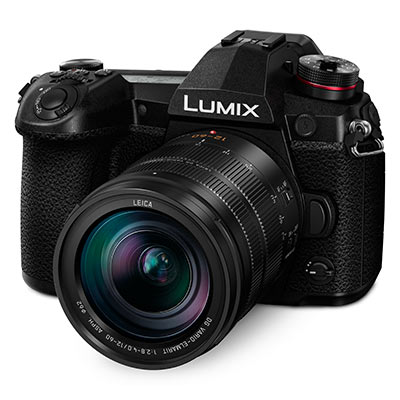 Image of Panasonic Lumix DCG9 Compact System Camera with Leica 1260mm f2840 Power OIS Lens 4K 203MP 4x Digital Zoom WiFi OLED Viewfinder 3 VariAngle Touch Screen Black