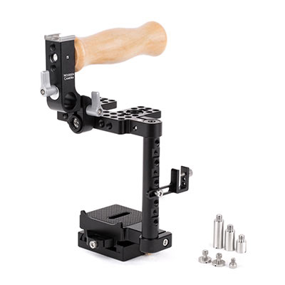 Image of Manfrotto and Wooden Camera Camera Cage Small