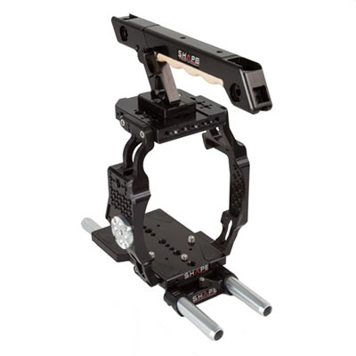 Image of Shape Canon C200 Cage 15mm LW Base with Top Handle