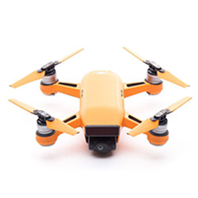 Image of Modifli DJI Spark Drone Skin Vivid Lava Orange Propwrap Combo