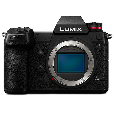 Image of Panasonic Lumix DCS1 Compact System Camera 4K UHD 242MP WiFi Bluetooth OLED EVF 32 Tiltable Touch Screen Body Only Black