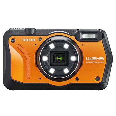 Image of Ricoh WG6 Digital Camera Orange