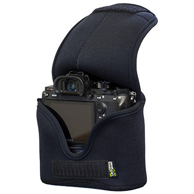 Image of LensCoat BodyBag M for Mirrorless Cameras with Grip Black