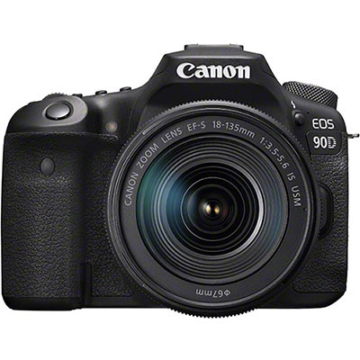 Image of Canon EOS 90D Digital SLR Camera with 18135mm IS USM Lens