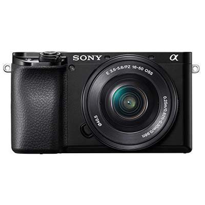 Image of Sony A6100 Digital Camera with 1650mm Power Zoom Lens Black