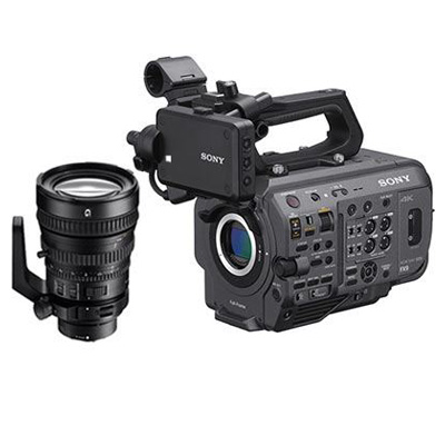 Image of Sony PXWFX9K FullFrame Camcorder with SELP28135G Lens