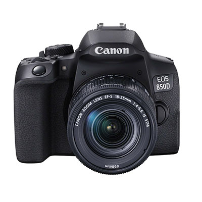 Image of Canon EOS 850D Digital SLR Camera with 1855mm IS STM Lens