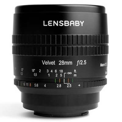 Image of Lensbaby Velvet 28mm f25 Lens for Fujifilm X