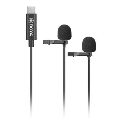 Image of Boya Dualmic Lavalier Mic for Android device