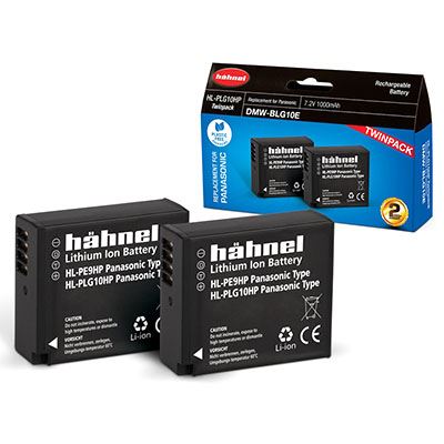 Image of Hahnel HLPLG10HP Battery Panasonic DMWBLG10E Twin Pack