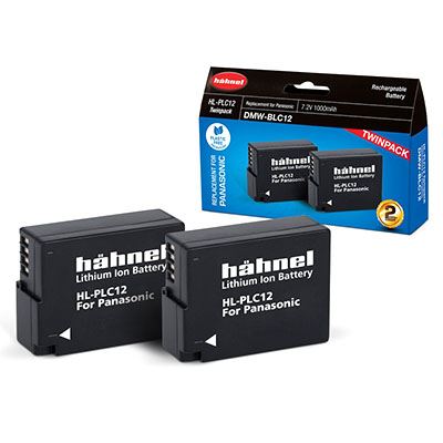 Image of Hahnel HLPLC12 Battery Panasonic DMWBLC12E Twin Pack