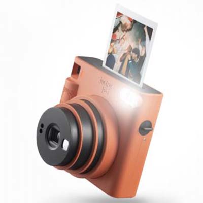 Image of Fujifilm Instax Square SQ1 Instant Camera Terracotta Orange