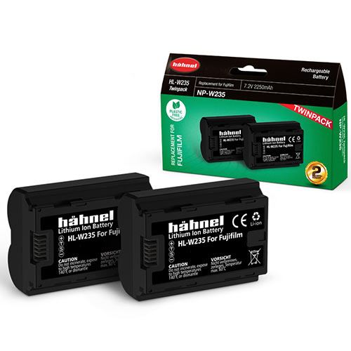 Image of Hahnel HLW235 Battery Fujifilm NPW235 Twin Pack