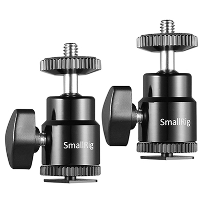 Image of SmallRig 14 Camera Hot Shoe Mount with 14 Screw 2pcs Pack 2059