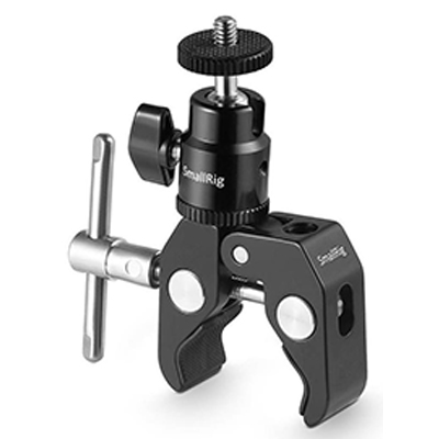 Image of SmallRig Clamp Mount with 14 Screw Ball Head Mount 1124